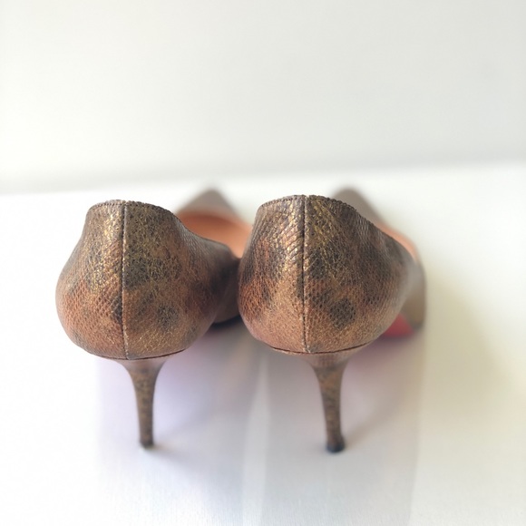 🎈SOLD🎈Christian Louboutin Metallic Heels - Picture 5 of 7